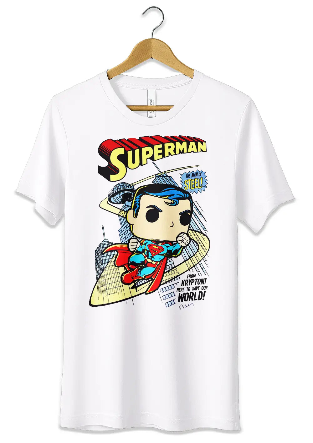 T-Shirt Maglietta Supereroi Superman T-Shirt CmrDesignStore   