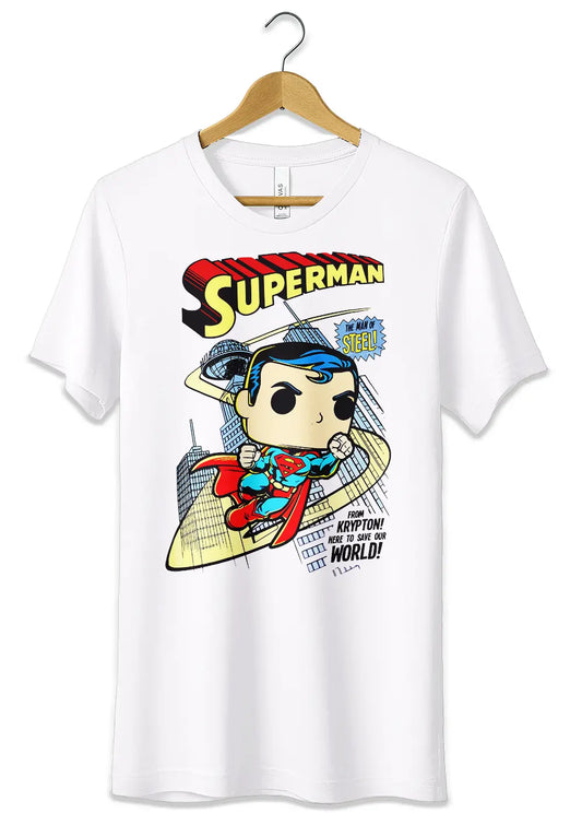 T-Shirt Maglietta Supereroi Superman T-Shirt CmrDesignStore   
