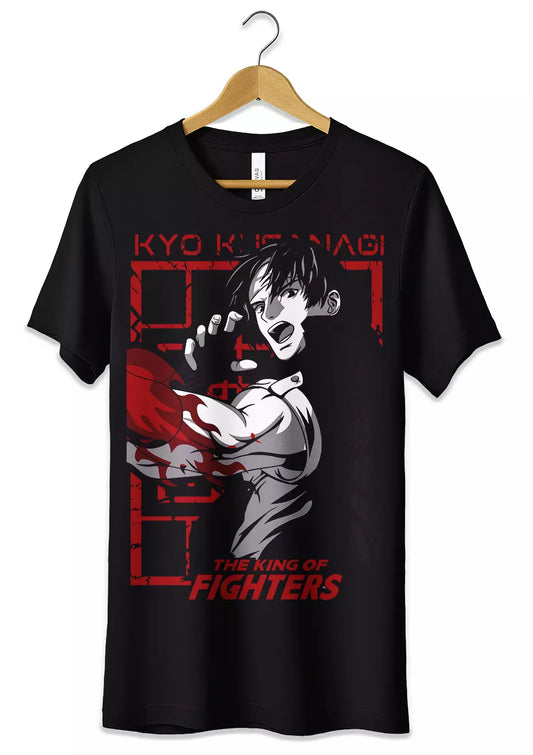 T-Shirt Maglietta Videogames The King Of Fighters Kyo Kusanagi T-Shirt CmrDesignStore   