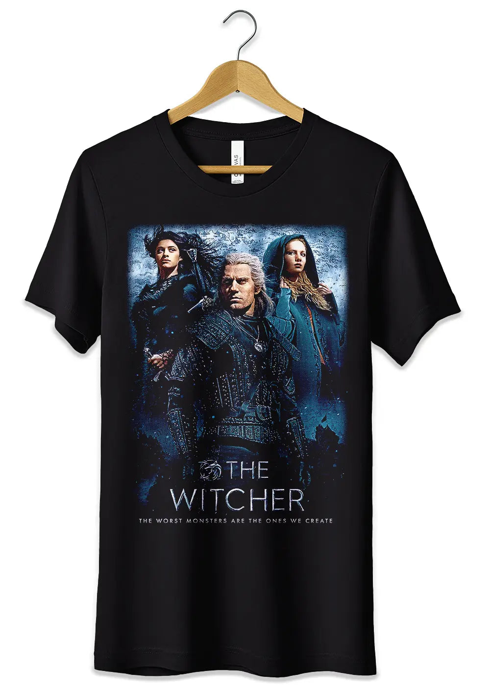 T-Shirt Maglietta The Witcher Serie TV T-Shirt CmrDesignStore   