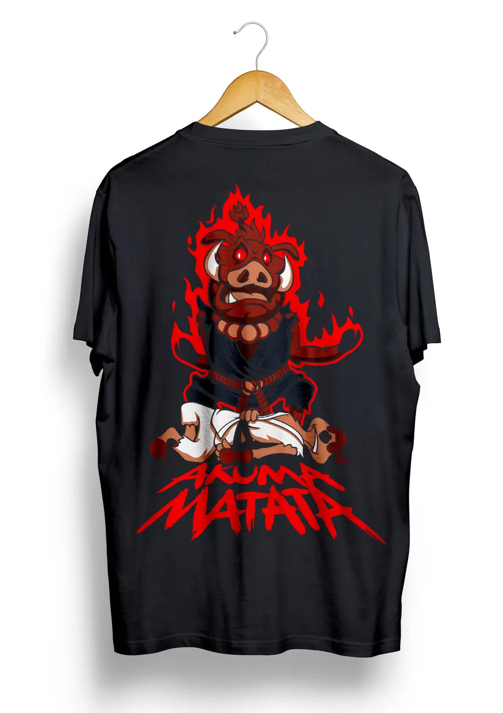 T-Shirt Maglietta Timon e Pumbaa Hakuna Matata T-Shirt CmrDesignStore Retro S 