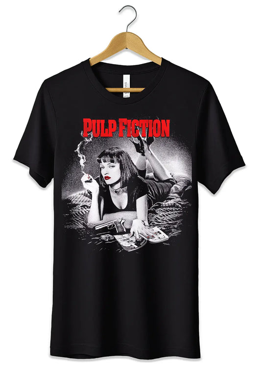 T-Shirt Maglietta Pulp Fiction Uma Thurman T-Shirt CmrDesignStore   