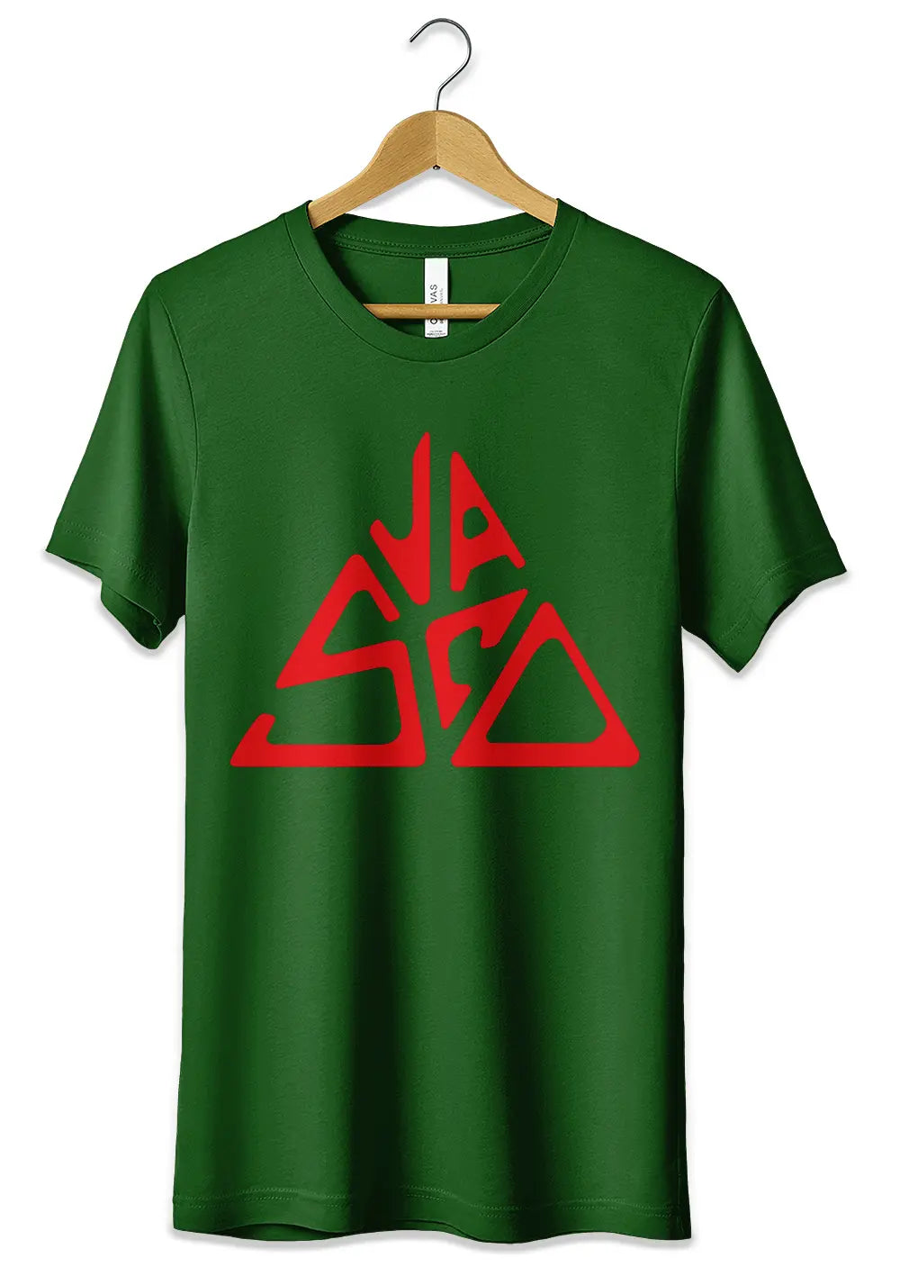 T-Shirt Maglietta Vasco Rossi Icona Rock Italiano T-Shirt CmrDesignStore 3/4 anni Verde Bottiglia 