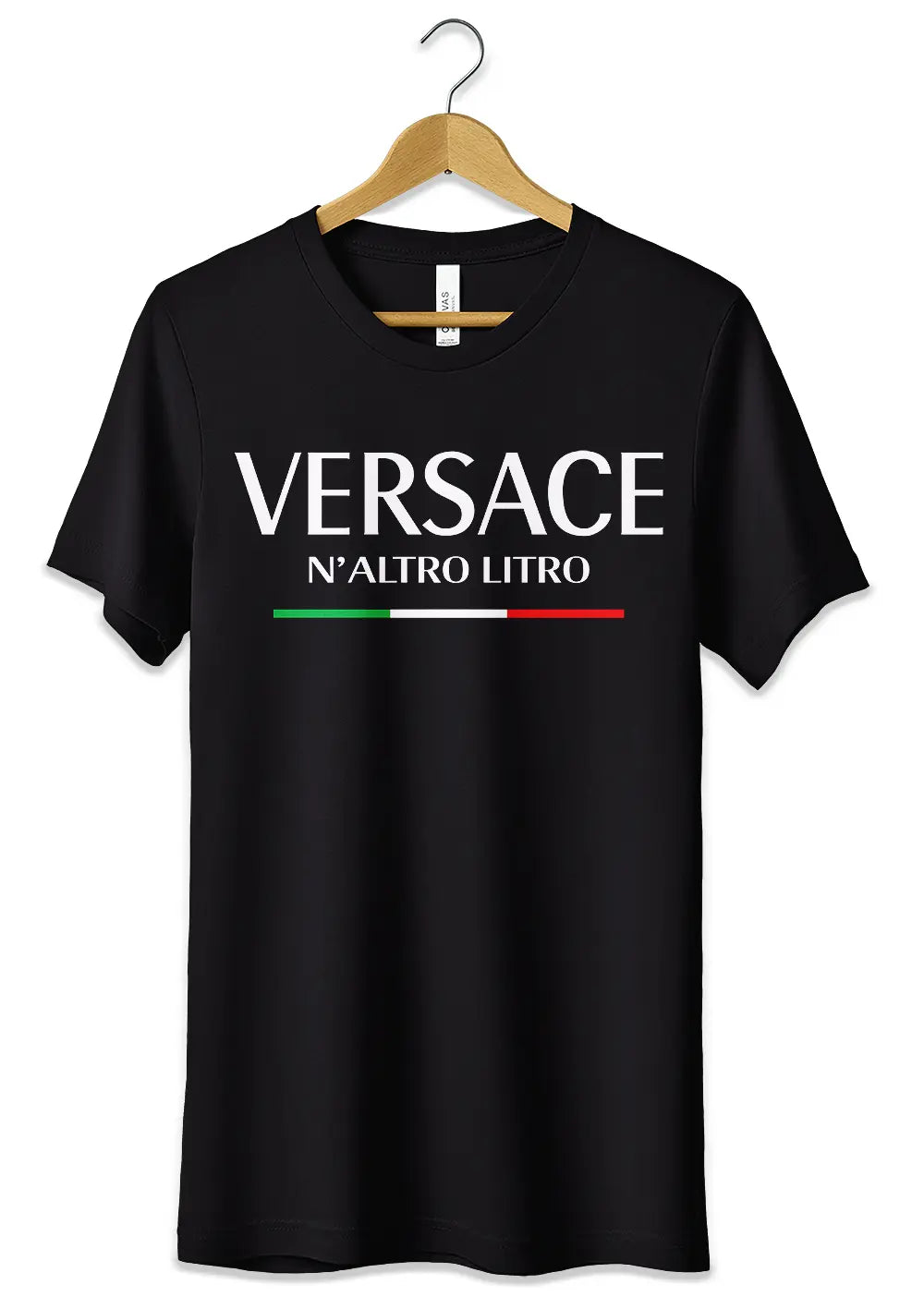 T Shirt Maglietta Versace N Altro Litro Parodia Divertente