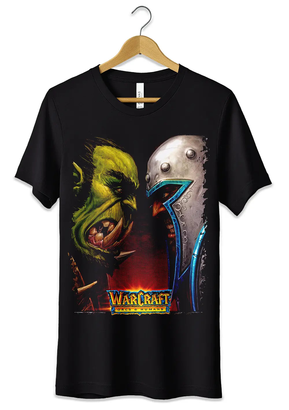 T-Shirt Maglietta WarCraft Orcs & Humans T-Shirt CmrDesignStore   