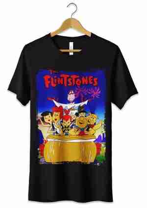 T-Shirt Maglietta The Flintstones - Diventa un vero cavernicolo
